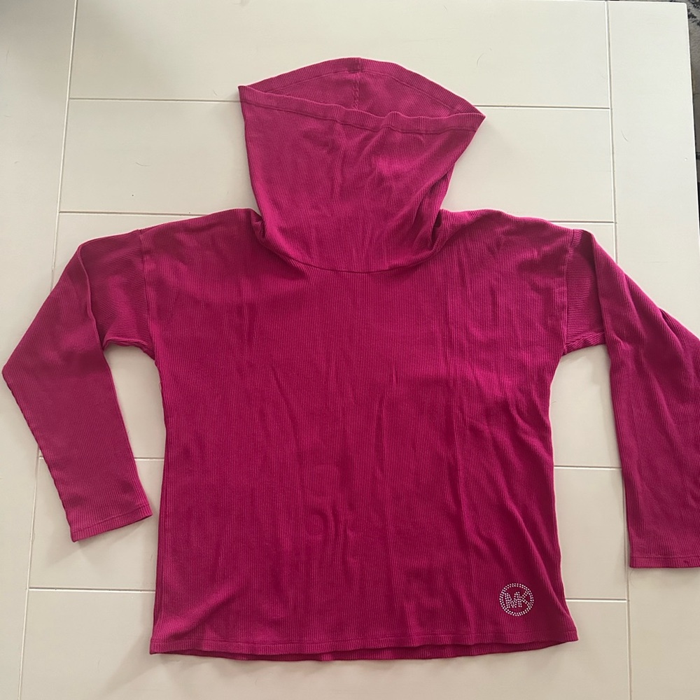 Pink Women’s Michael Kors Turtleneck Long Sleeved Shirt size L EUC
